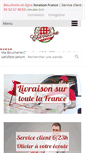 Mobile Screenshot of ma-boucherie-chevaline.com
